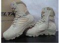 botas delta de invierno áridas y negras